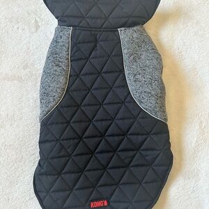 KONG Fleece Dog Jacket in Black